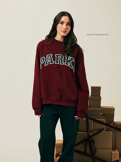Holiday Varsity Mockneck
